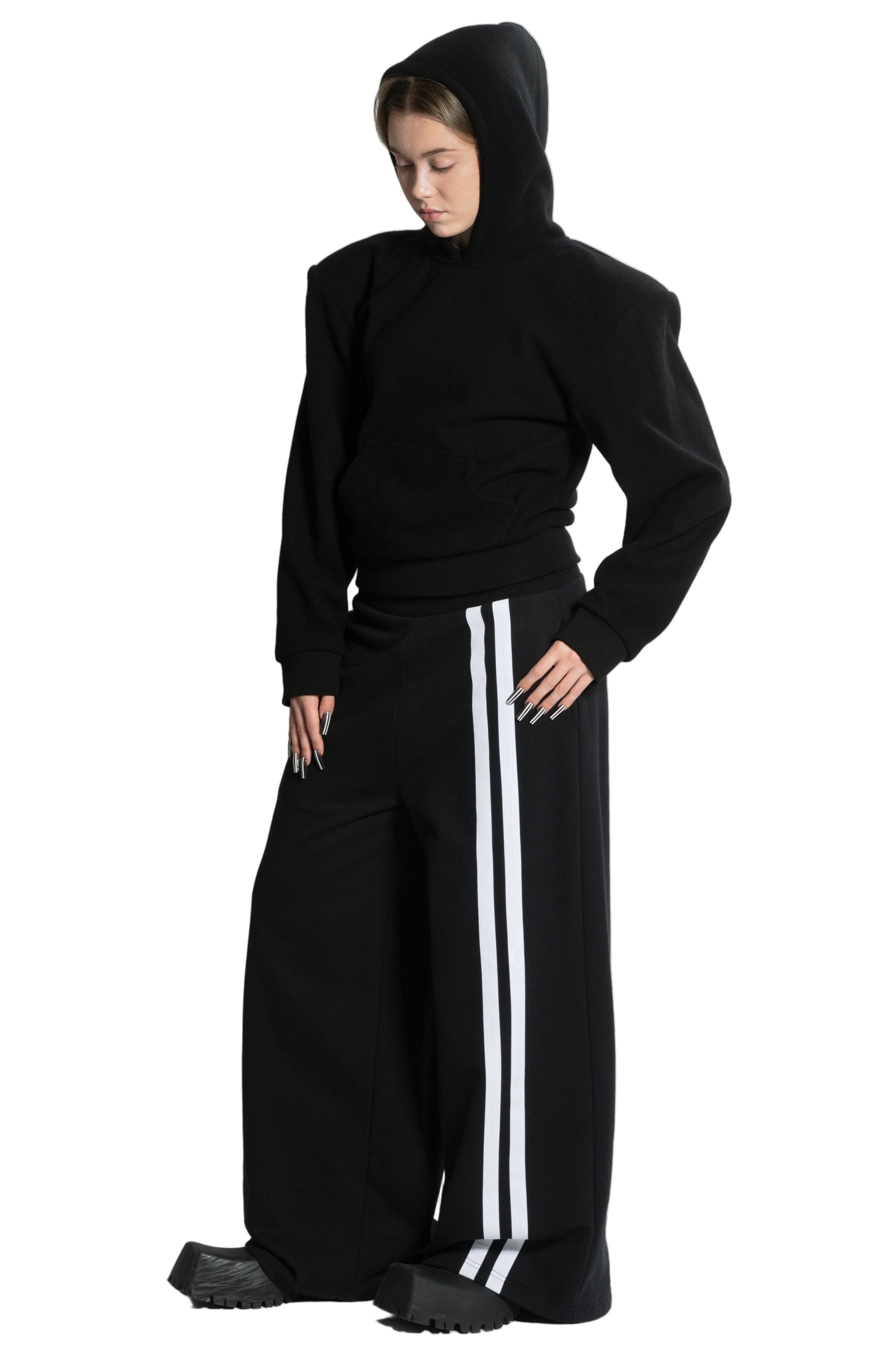 OS SHOULDER PAD HOODIE